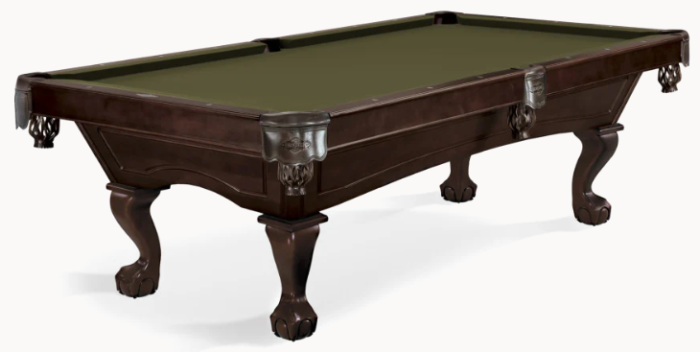 Brunswick 8' Allenton Pool Table with Ball and Claw Leg - Image 13