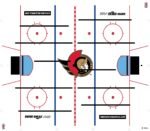 Ottawa Senators NHL Super Chexx Pro Bubble Hockey - Image 3