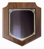 Genuine Walnut Plaque Black Brass Engraving Plate - Image 2