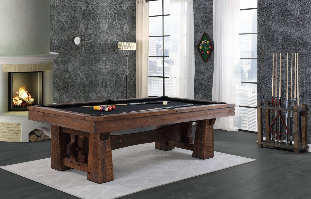 PLAYCRAFT-BULL-RUN-LIFESTYLE__94602.1549054704 Playcraft Bull Run 8' Slate Pool Table - Image 1
