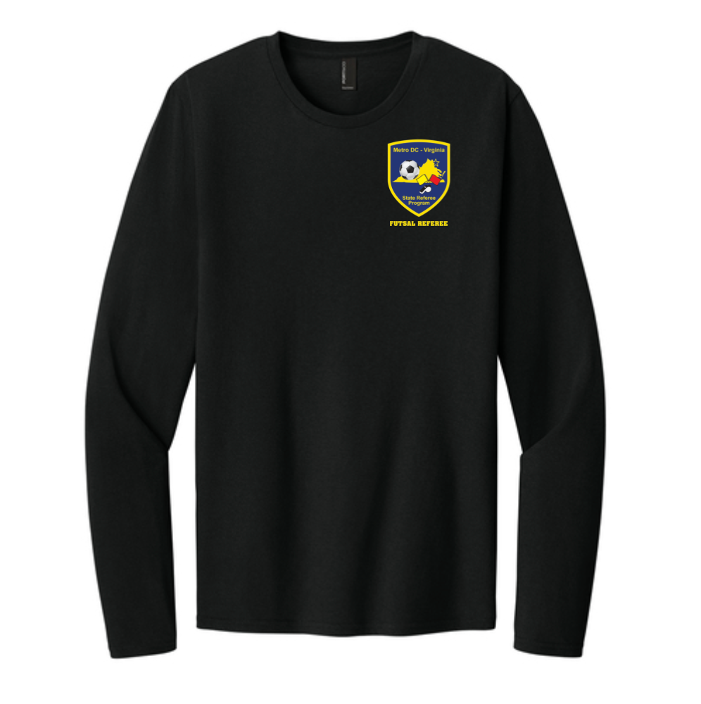 PNGimage Metro-DC Virginia Futsal Long Sleeve T-Shirt - Image 1