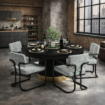 RAM Game Room Prohibition 60" Poker Table - Black - Image 6