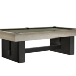 American Heritage Billiards Vancouver 8' Slate Pool Table In Natural and Black Ash