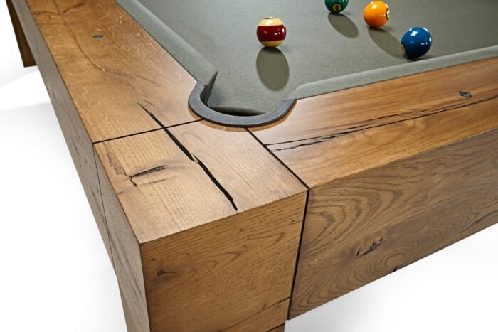 Brunswick Parsons 8ft American Pool Table - Natural Dry Oak - Image 4