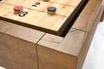 Brunswick Parsons 14ft Shuffleboard Table -  Natural Dry Oak - Image 5