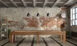 Brunswick Parsons 14ft Shuffleboard Table -  Natural Dry Oak - Image 6