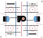 Philadelphia Flyers NHL Super Chexx Pro Bubble Hockey - Image 3