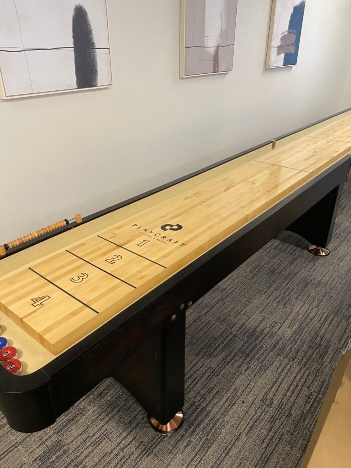Playcraft Georgetown 14' Shuffleboard Table in Espresso - Image 9