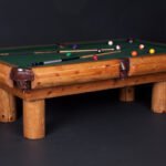 Viking Log Furniture Ponderosa Pine Pool Table