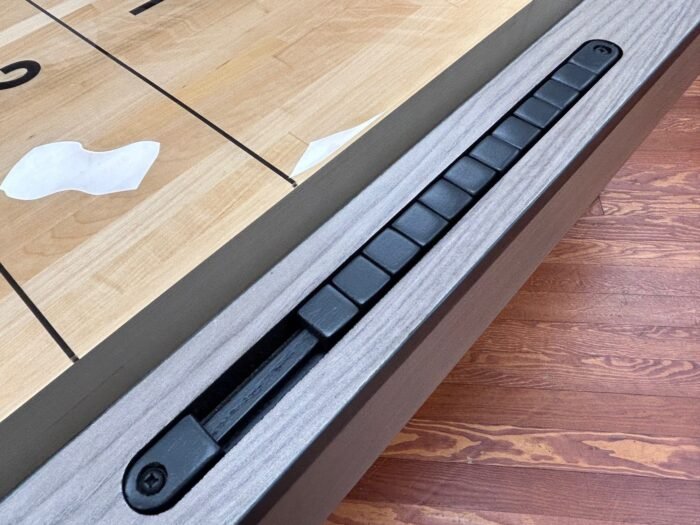 Brunswick Premier 12ft Shuffleboard Table -  Weathered Oak - Image 2
