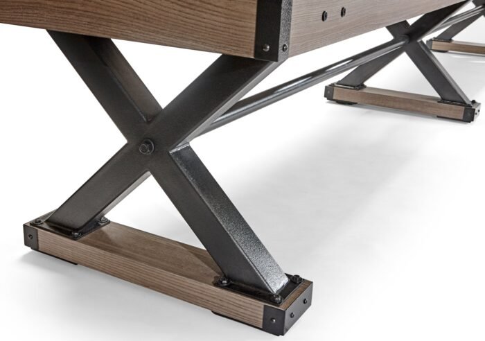 Brunswick Premier 12ft Shuffleboard Table -  Weathered Oak - Image 7