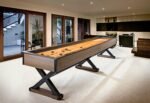 Brunswick Premier 12ft Shuffleboard Table -  Weathered Oak - Image 8
