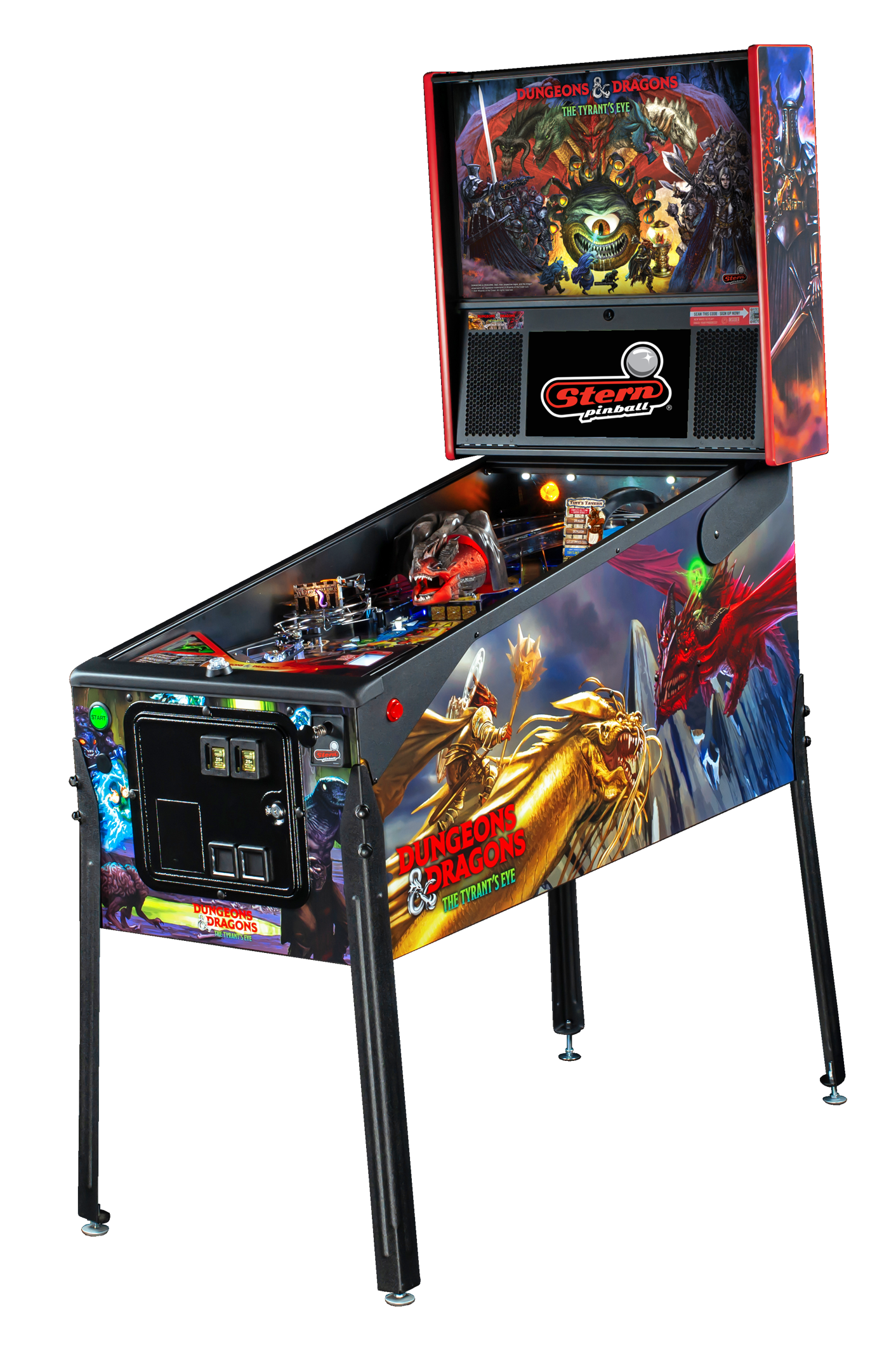 PremiumRightSide Stern Pinball DUNGEONS & DRAGONS: The Tyrant's Eye! Premium - Image 1