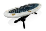 BBO Prestige X – 10 Player Kidney Bean Dealer Poker Table