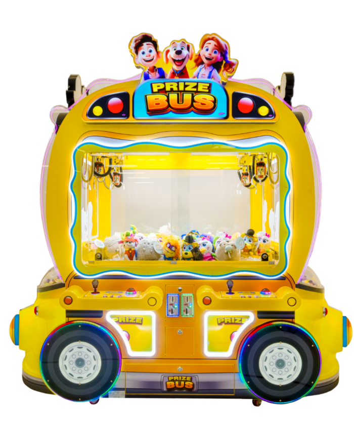 Zoom Studios Prize Bus Crane Machine - Image 3