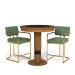 Ram Game Room Prohibition Series Pub Table Walnut