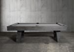 Nixon Georgia 8' Slate Pool Table in Grayson Grey Finish w/ Dining Top Option - Image 4