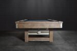 Nixon Bryant 8' Slate Pool Table in Weathered Natural Finish w/ Dining Top Option - Image 7