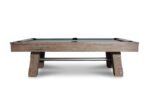 Nixon Georgia 8' Slate Pool Table in Weathered Natural Finish w/ Dining Top Option - Image 2