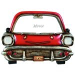 RAM Game Room Red Car with Mirror Pub Sign