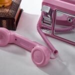 Ryan Bros. American Retro 1950's Payphone with Coin Bank - Pink - Image 4