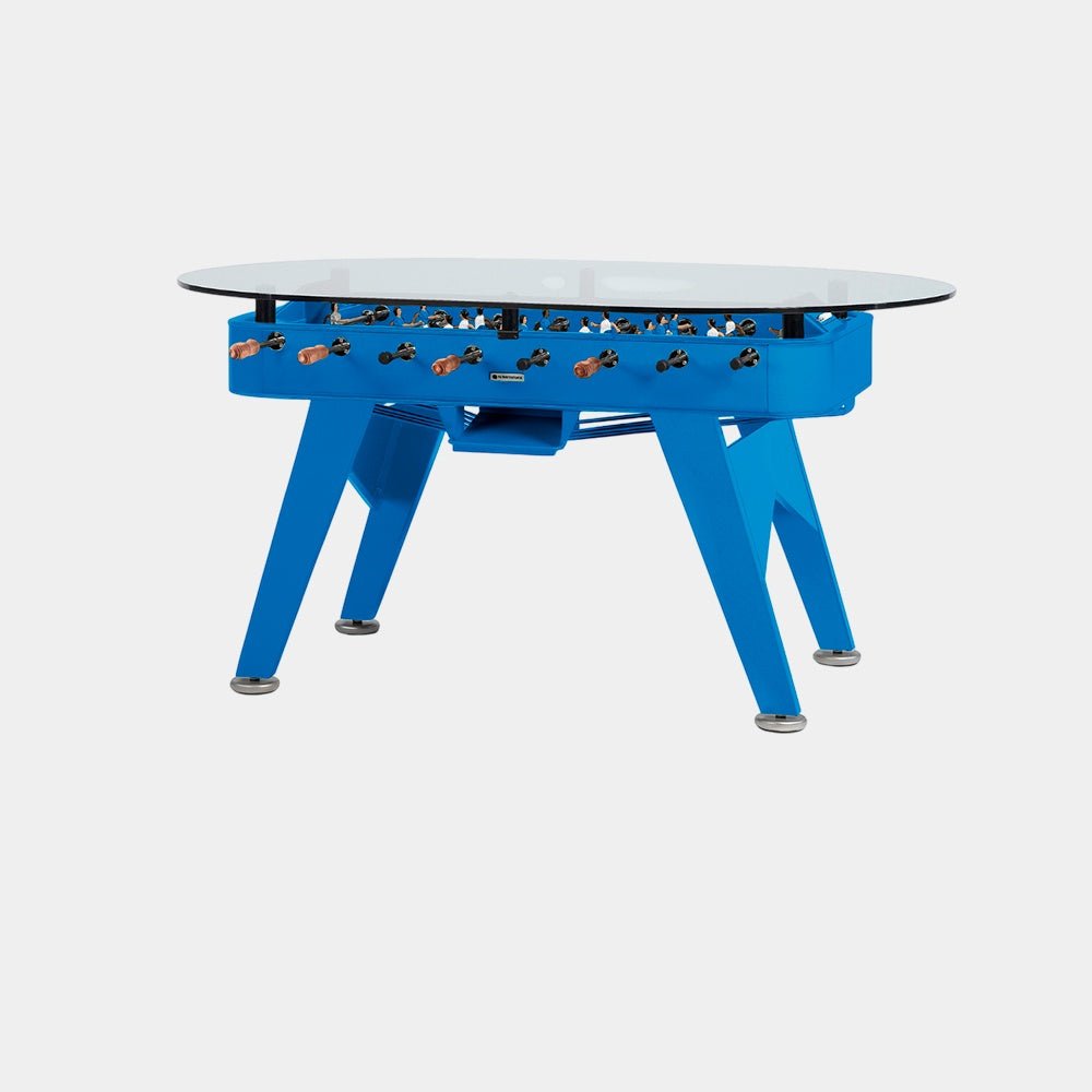 RS2Dining_football_table_oval_SKY_BLUE_DTO-1N_01 RS Barcelona RS2 Iron Dining Foosball Table - Image 1