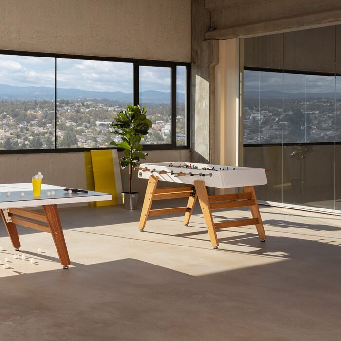 RS Barcelona RS3 Wood Outdoor Foosball Table - Image 7