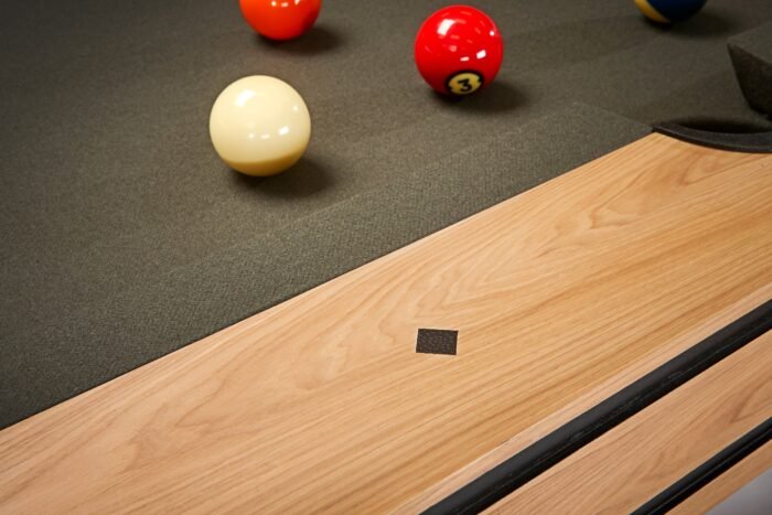 Brunswick Hickory 8ft American Pool Table - Natural Hickory - Image 3