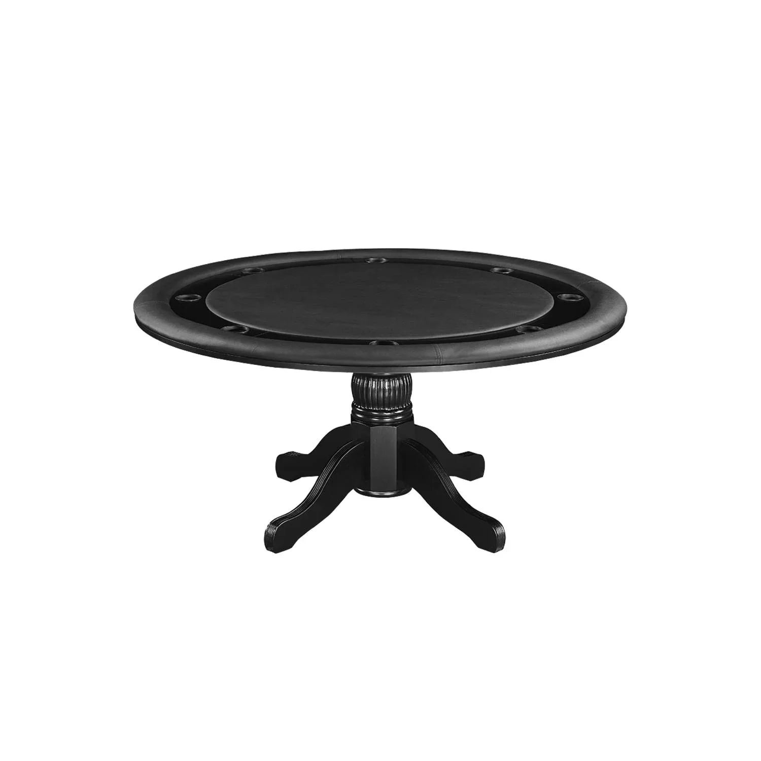 Ram-Game-Room-60-2-In-1-Game-Table-Black-Ram-Game-0 Ram Game Room 60" 2 In 1 Game Table - Black - Image 1