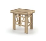 Ram Game Room Bamboo Side Table - Image 2