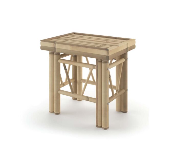 Ram Game Room Bamboo Side Table - Image 2
