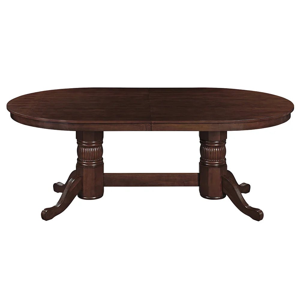 Ram-Game-Room-Dining-Top-For-84-Texas-Hold-Em-Game-2460 Ram Game Room Dining Top For 84" Texas Hold'Em Game Table - Cappuccino - Image 1