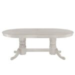 Ram Game Room Dining Top For 84" Texas Hold'Em Game Table - Antique White