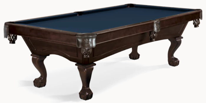 Brunswick 8' Allenton Pool Table with Ball and Claw Leg - Image 10