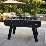 Rene Pierre Black Noir Tahiti Outdoor Weatherproof Foosball Table - Image 2