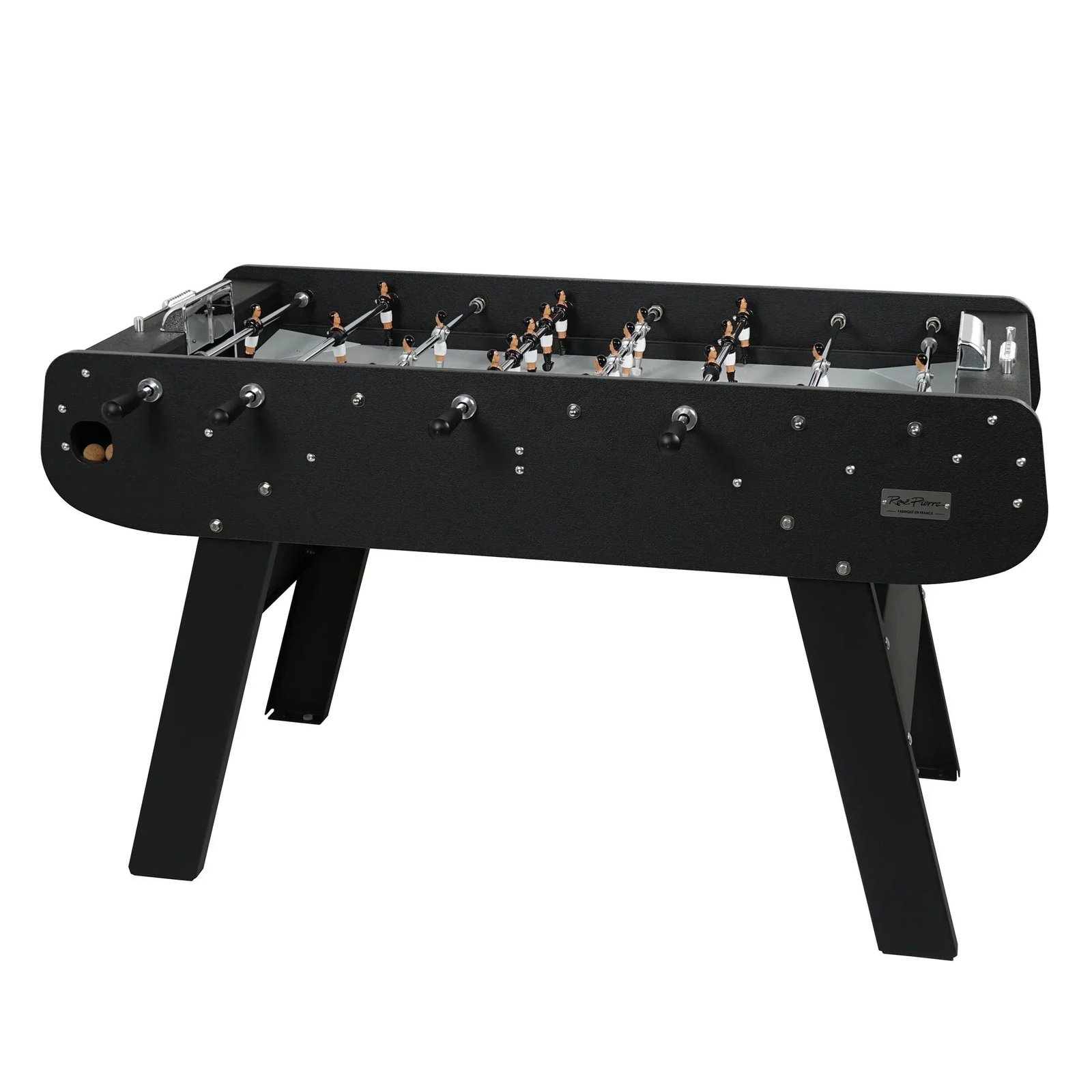 RenePierreBlackNoirTahitiOutdoorWeatherproofFoosballTable Rene Pierre Black Noir Tahiti Outdoor Weatherproof Foosball Table - Image 1