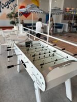 Rene Pierre Match Foosball Table in White - Image 5