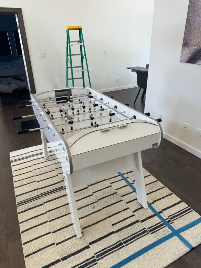 Rene Pierre Match Foosball Table in White - Image 14