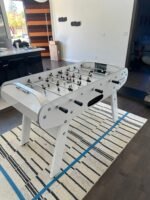 Rene Pierre Match Foosball Table in White - Image 15