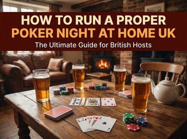How to Run a Proper Poker Night at Home UK
