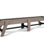 Nixon Hunter 12' Shuffleboard Table in Antique Finish