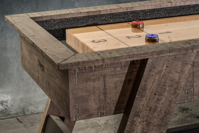 Nixon Hunter 12' Shuffleboard Table in Antique Finish - Image 5