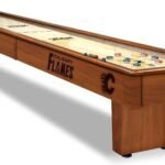 Holland Bar Stool Calgary Flames 12' Shuffleboard Table
