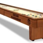 Holland Bar Stool Chicago Blackhawks 12' Shuffleboard Table