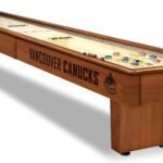 Holland Bar Stool Vancouver Canucks 12' Shuffleboard Table