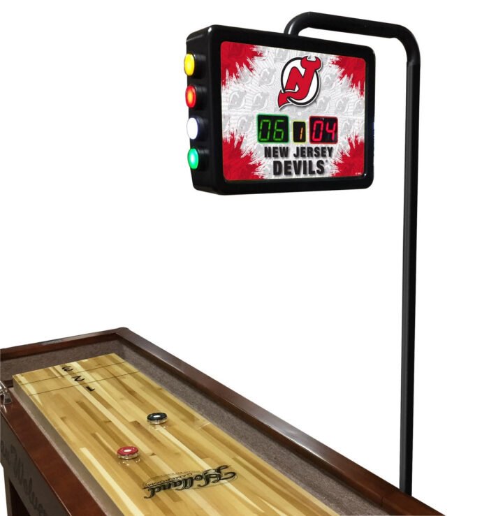 Holland Bar Stool New Jersey Devils 12' Shuffleboard Table - Image 2