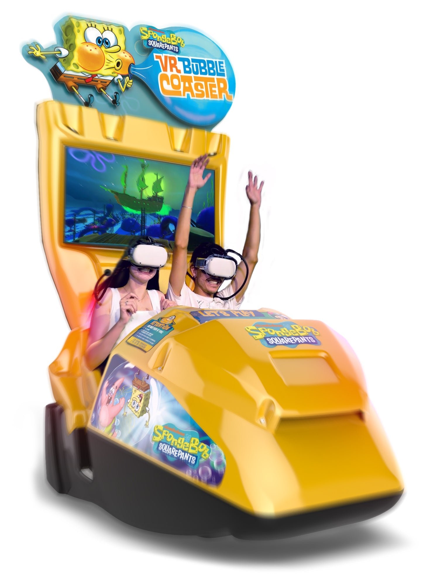 SBVR_ghost-coaster Andamiro Spongebob VR Bubble Coaster - Image 1