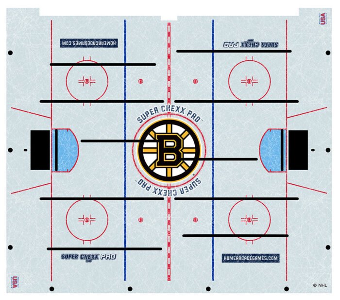 Boston Bruins NHL Super Chexx Pro Bubble Hockey - Image 4