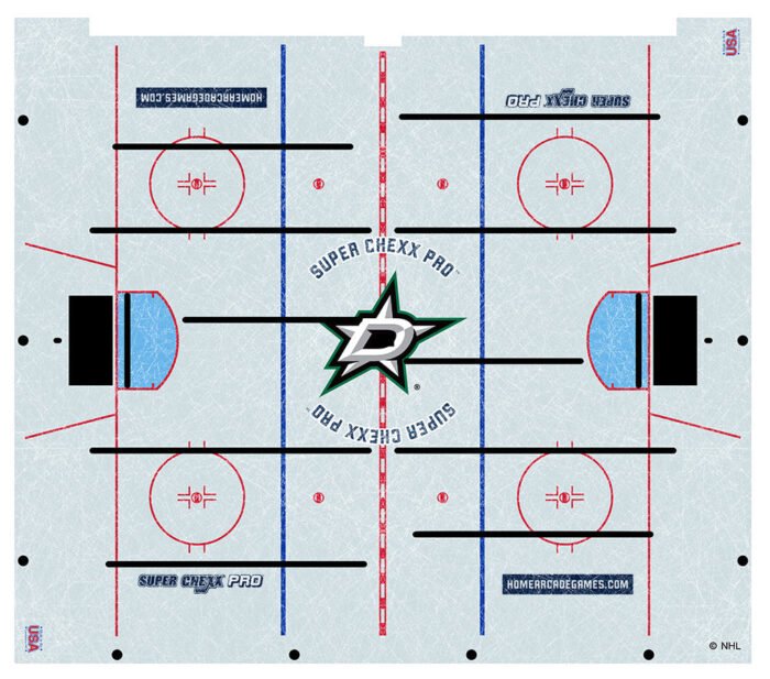 Dallas Stars NHL Super Chexx Pro Bubble Hockey - Image 4