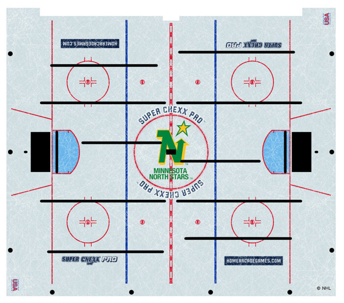 North Stars NHL Super Chexx Pro Bubble Hockey - Image 4